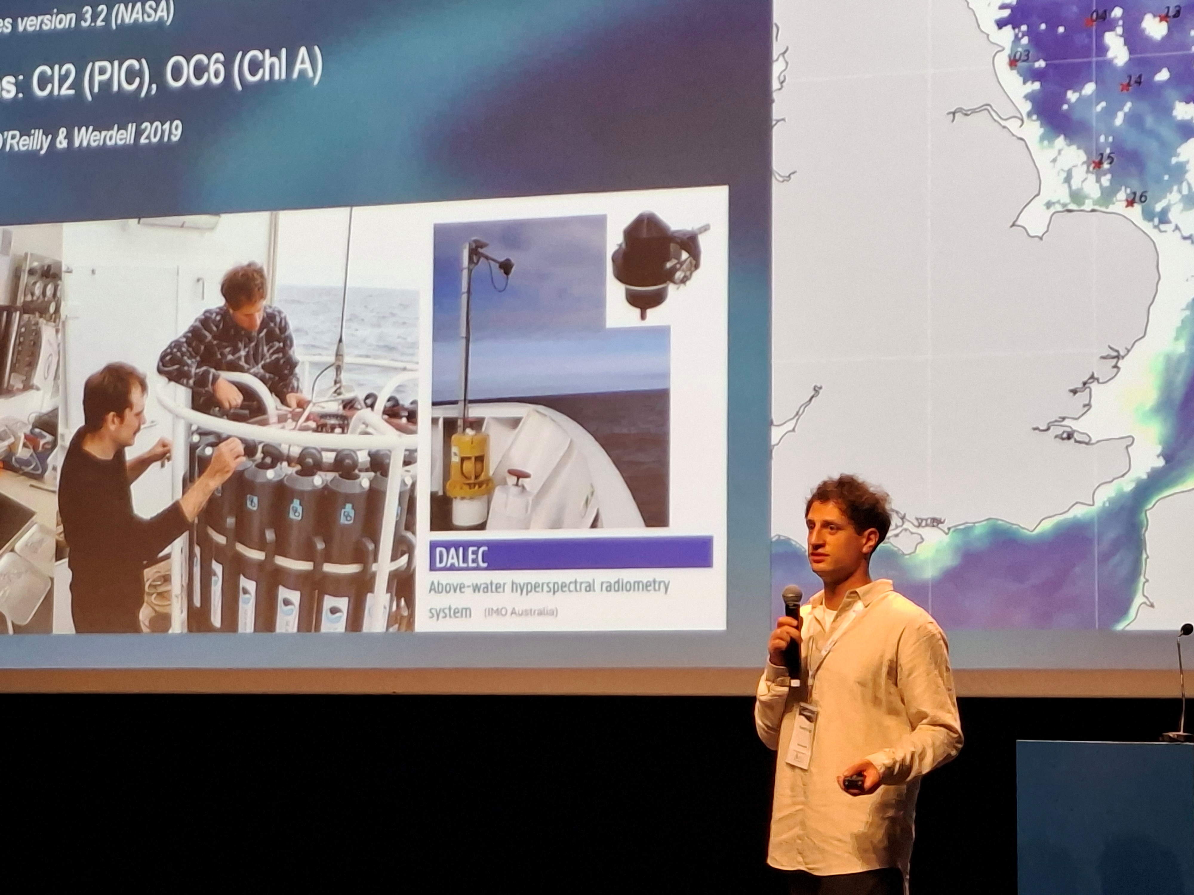 Presentation of STEREO-funded research at Ocean Optics XXVII