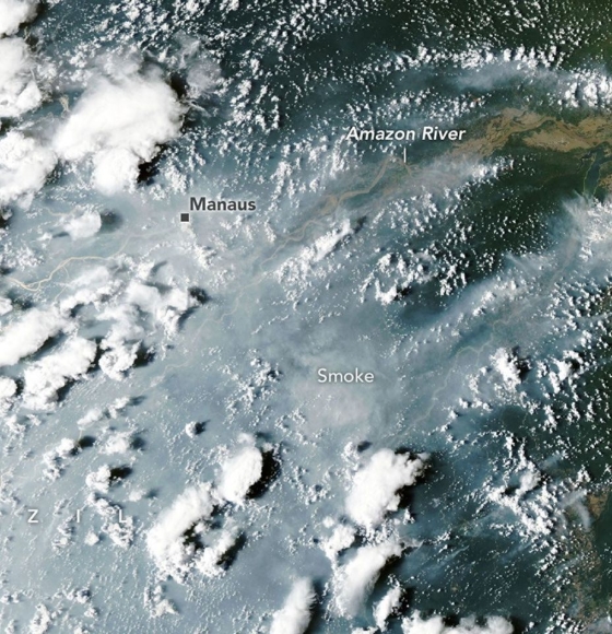 El Niño fuels severe fires across the Amazon