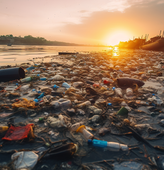 Reducing plastic pollution in rivers through detection, collection and preventive measures