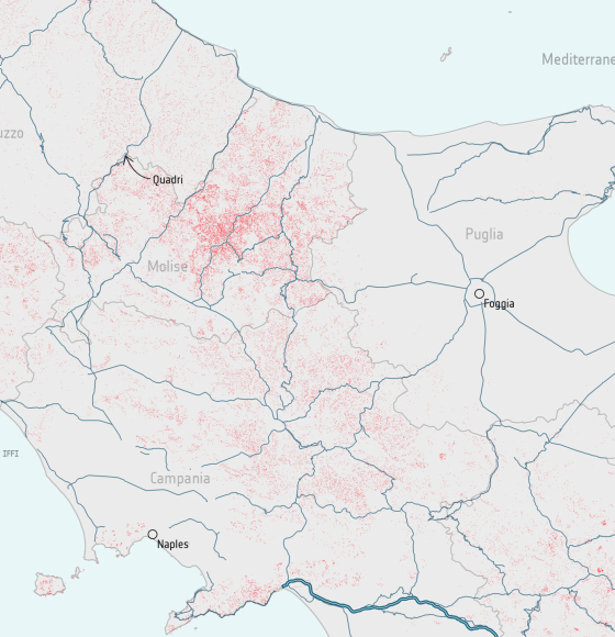 Satellite data now used for road infrastructure safety in Italy