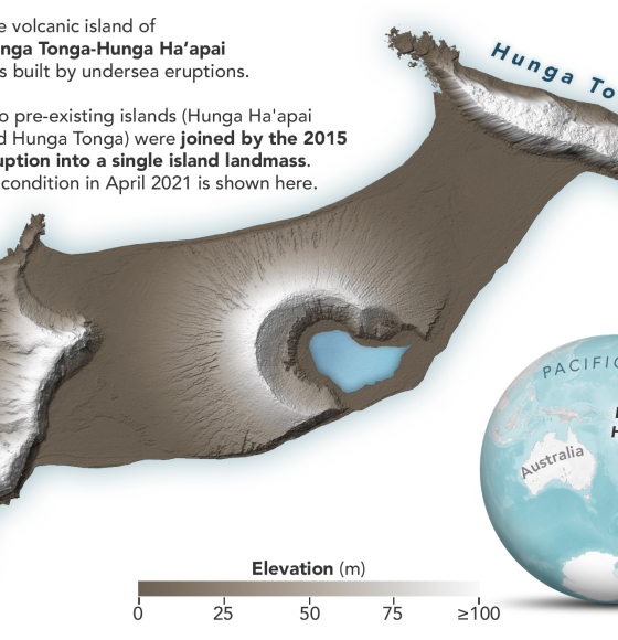 Dramatic Changes at Hunga Tonga-Hunga Ha‘apai