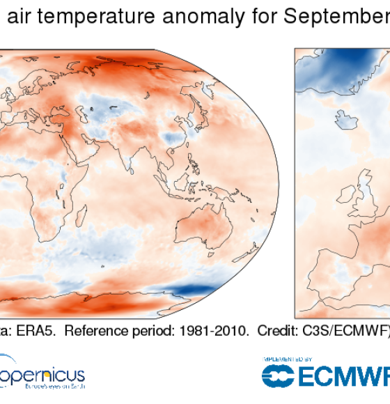 September 2020 was the warmest September on record