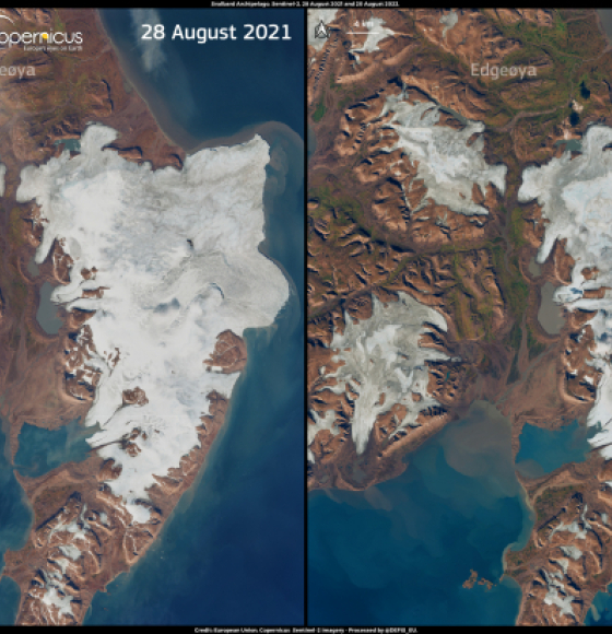 Unprecedented melting of the Svalbard ice cap