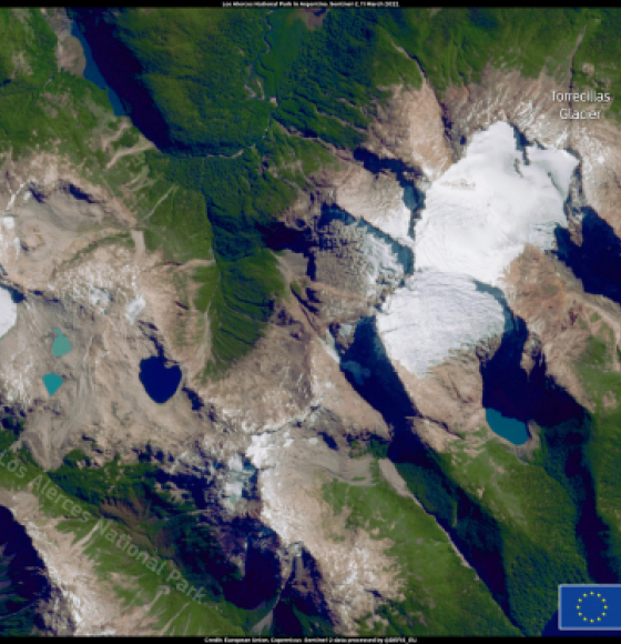 The glaciers of the World Heritage Sites are threatened by Climate Change