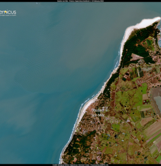 Coastal Erosion poses a threat to the Atlantic coasts of France