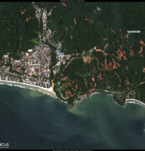 Devastating floods in Brazil