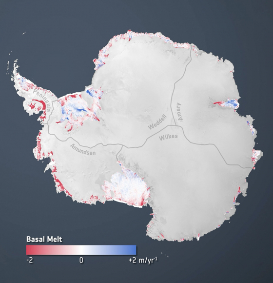 Antarctic ice shelf demise