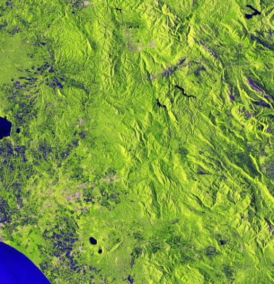 Central Italy Captured by Copernicus' Sentinel-1B