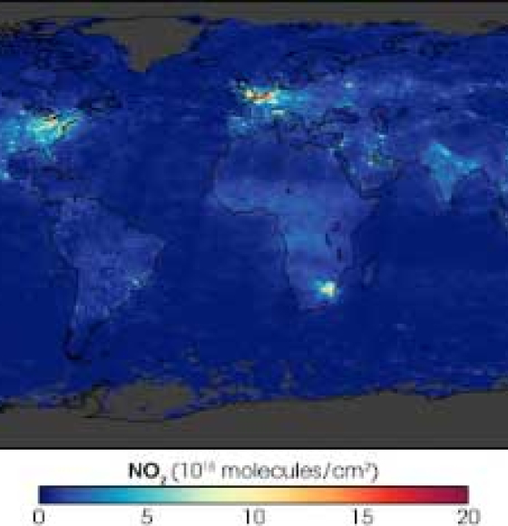 Cartographie globale du NO2
