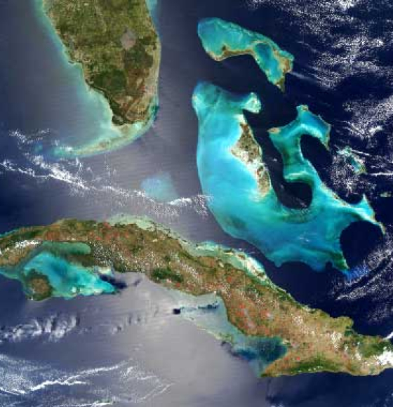 Cuba, les Bahamas et la Floride