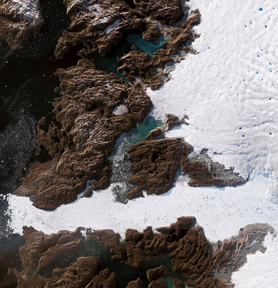 Major Greenland glacier is... growing