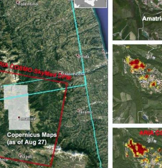 NASA-produced maps help gauge Italy earthquake damage