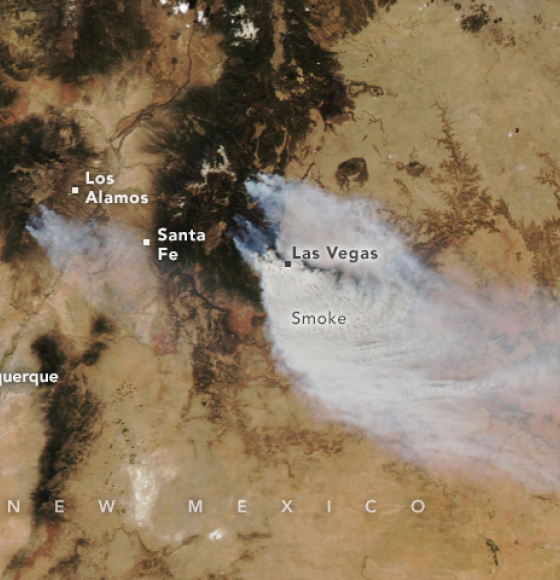 Wildfires Continue to Burn Across New Mexico