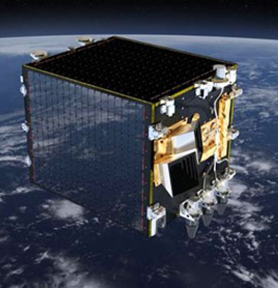 De Belgische satelliet PROBA-V is in een baan om de aarde