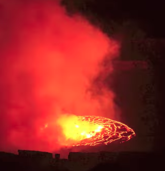 Time-lapse video of the Nyiragongo lava lake