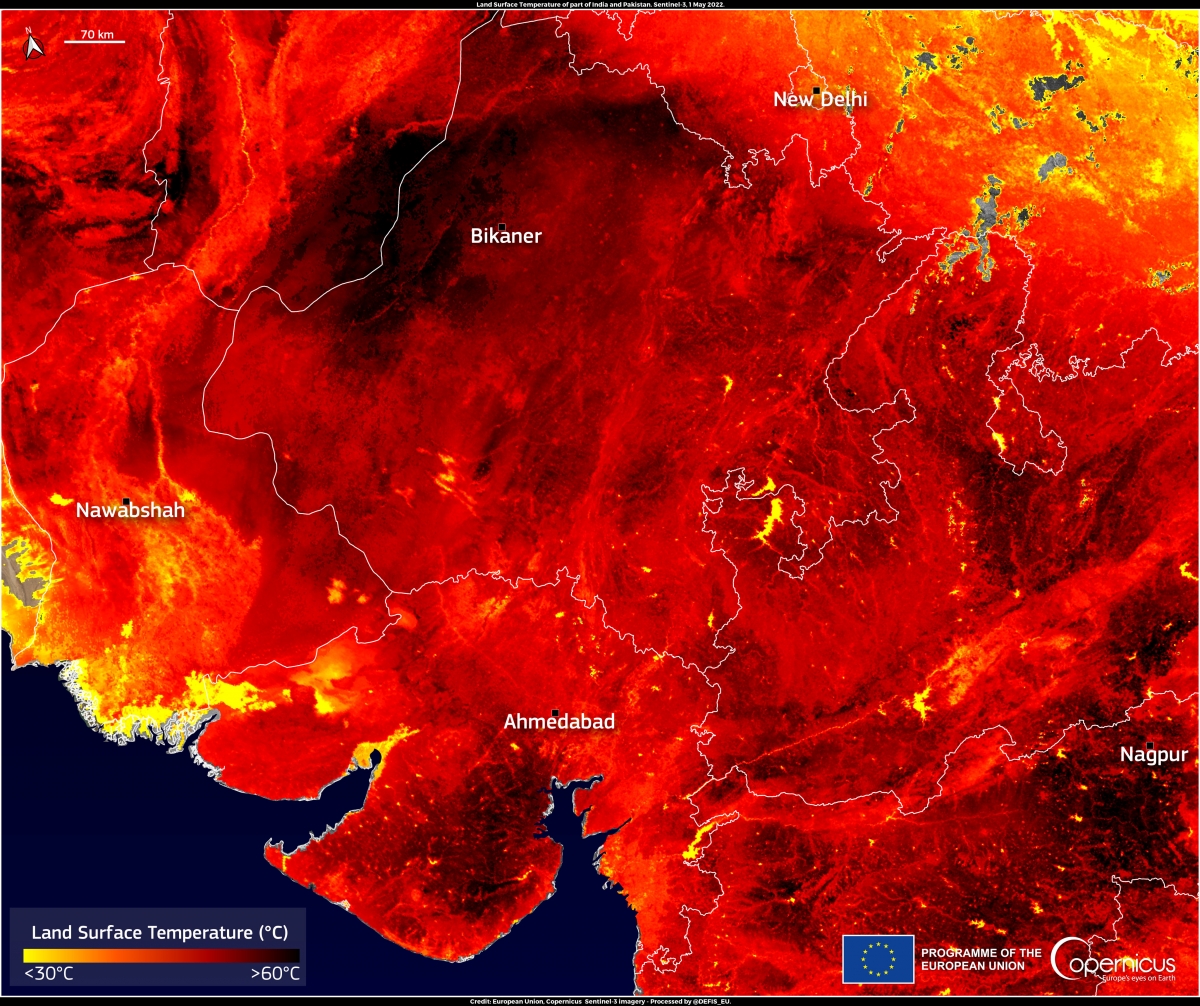 Persistent extreme heatwave in Southern Asia Belgian Platform on