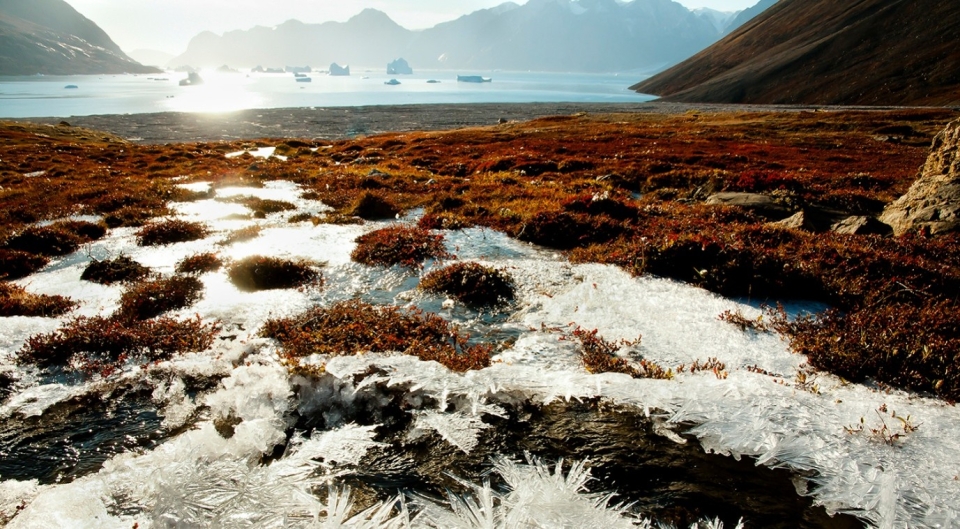 Thawing Arctic permafrost can release carbon as both carbon dioxide and methane. Satellite observations provide crucial large-scale measurements across this remote region, complementing field observations and atmospheric models. Image: ESA